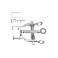 Vickers Low-Profile Retractor Complete 2 x 2 Blunt Prongs - With Central Blade Ref:- RT-861-01 Stainless Steel, 7.5 cm - 3" Blade Size